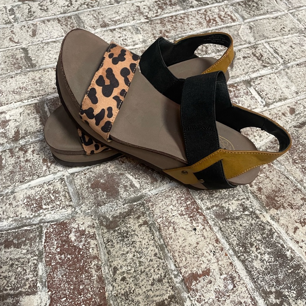 Leopard Print Women's Sandals